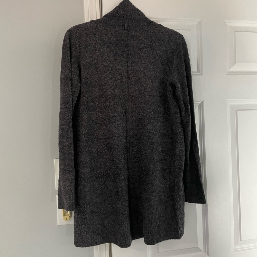 Barefoot dreams circle cardigan in gray - Picture 2 of 9